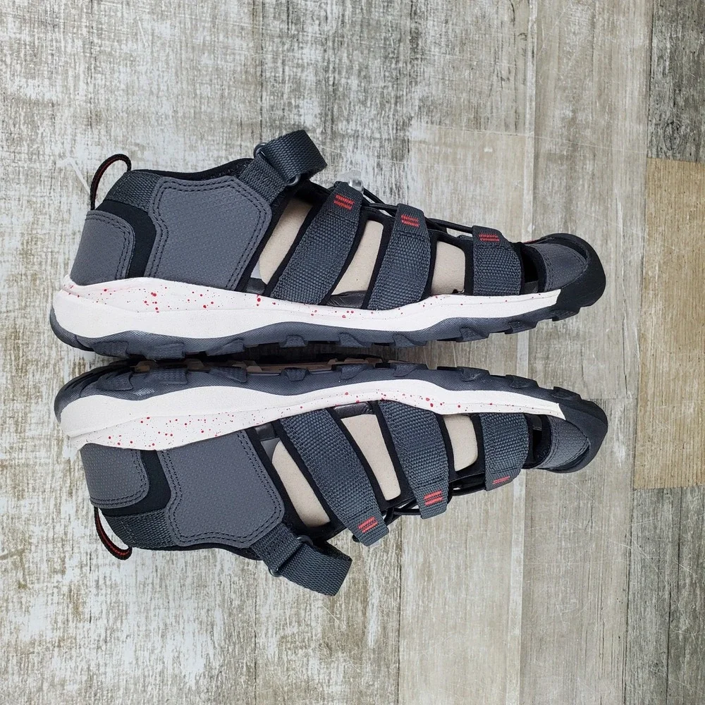 Keen Newport NEO H2 Youth Sandals Sz 6 Magnet Hook & Loop Lace-Lock Bungee